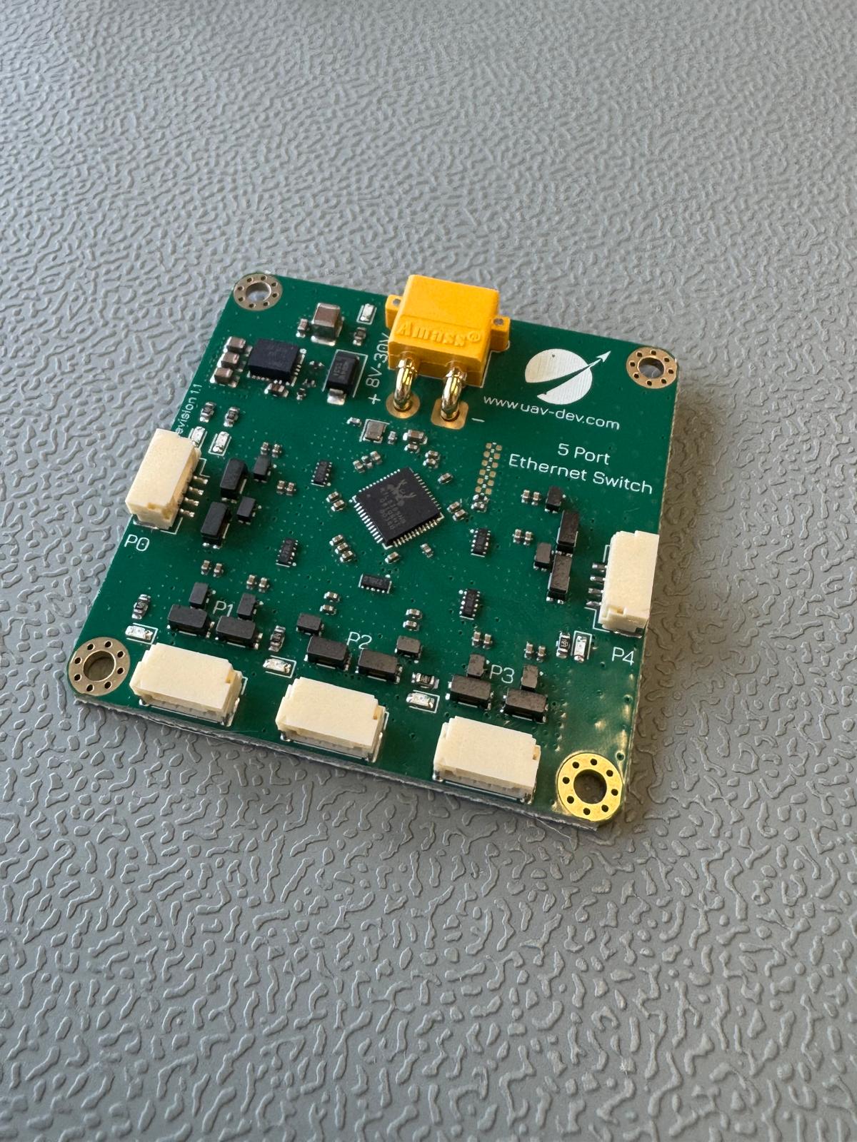 Ethernet Switch 5 Port 10MBit/s 100MBit/s