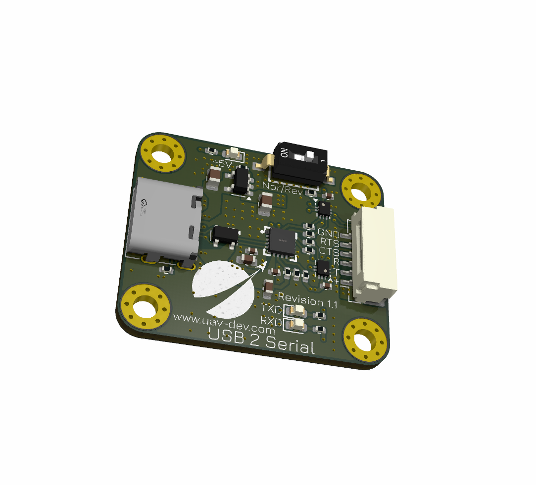 USB-C zu JST-GH Serial Adapter