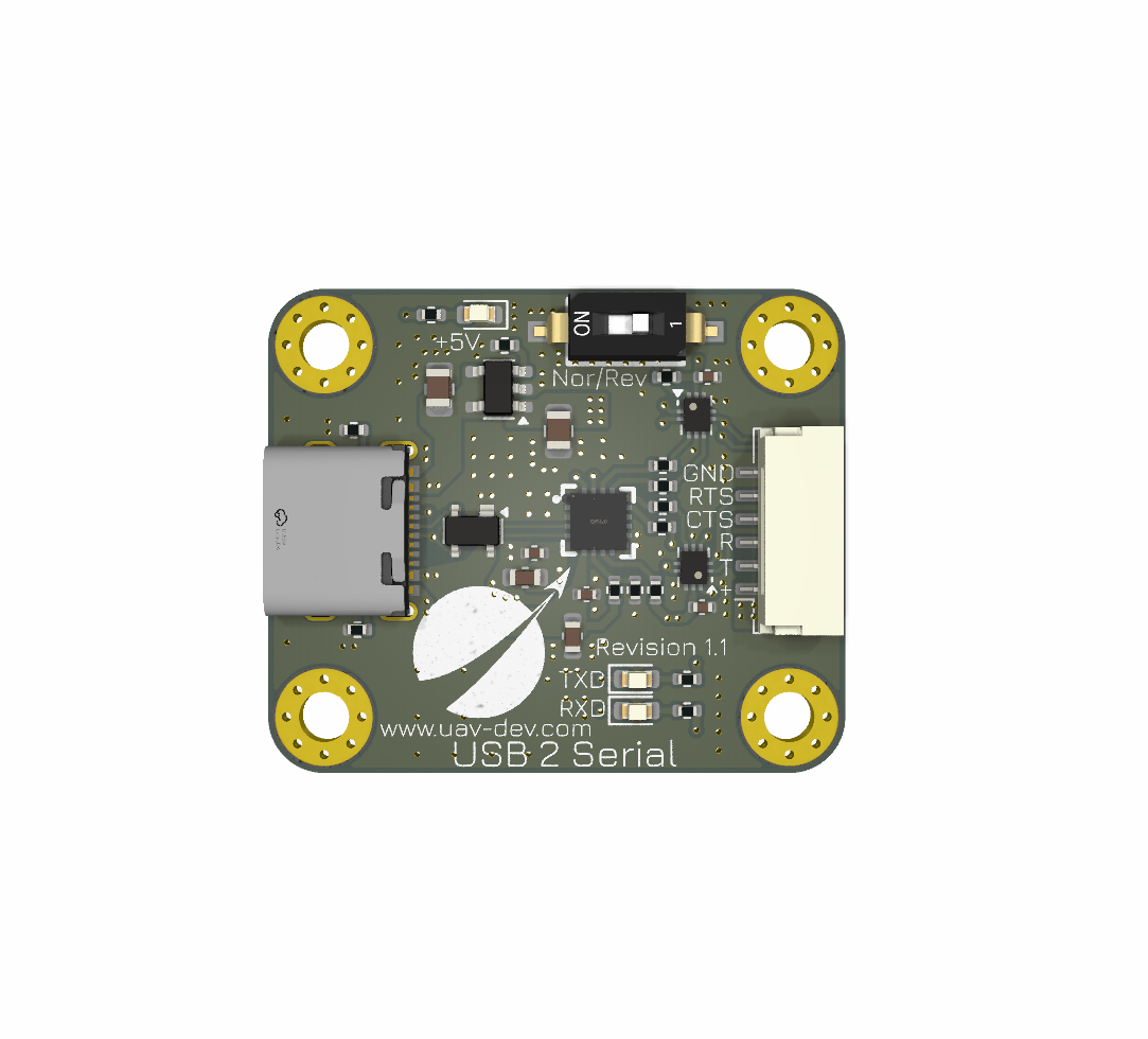 USB-C zu JST-GH Serial Adapter